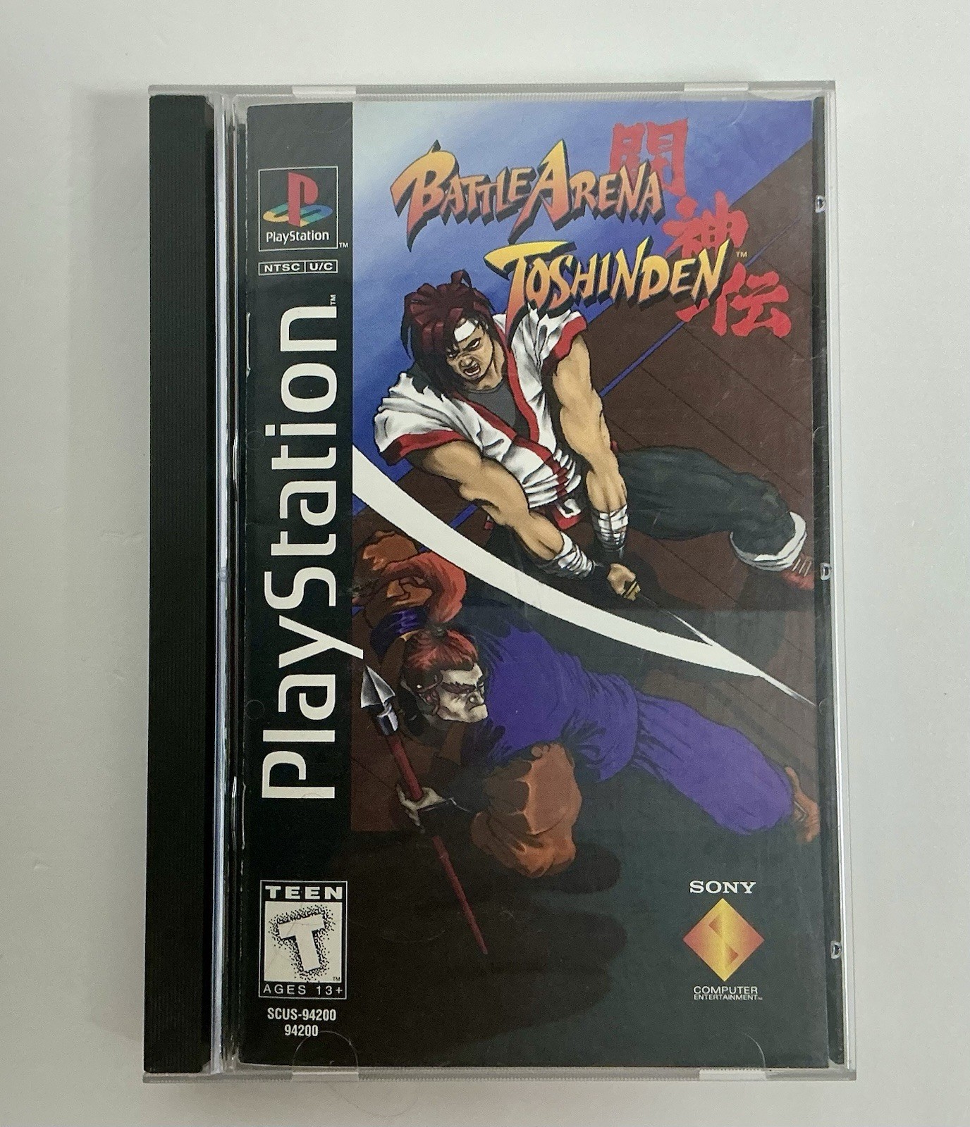 Battle Arena Toshinden (PlayStation 1) Longbox Complete Tested And Working 