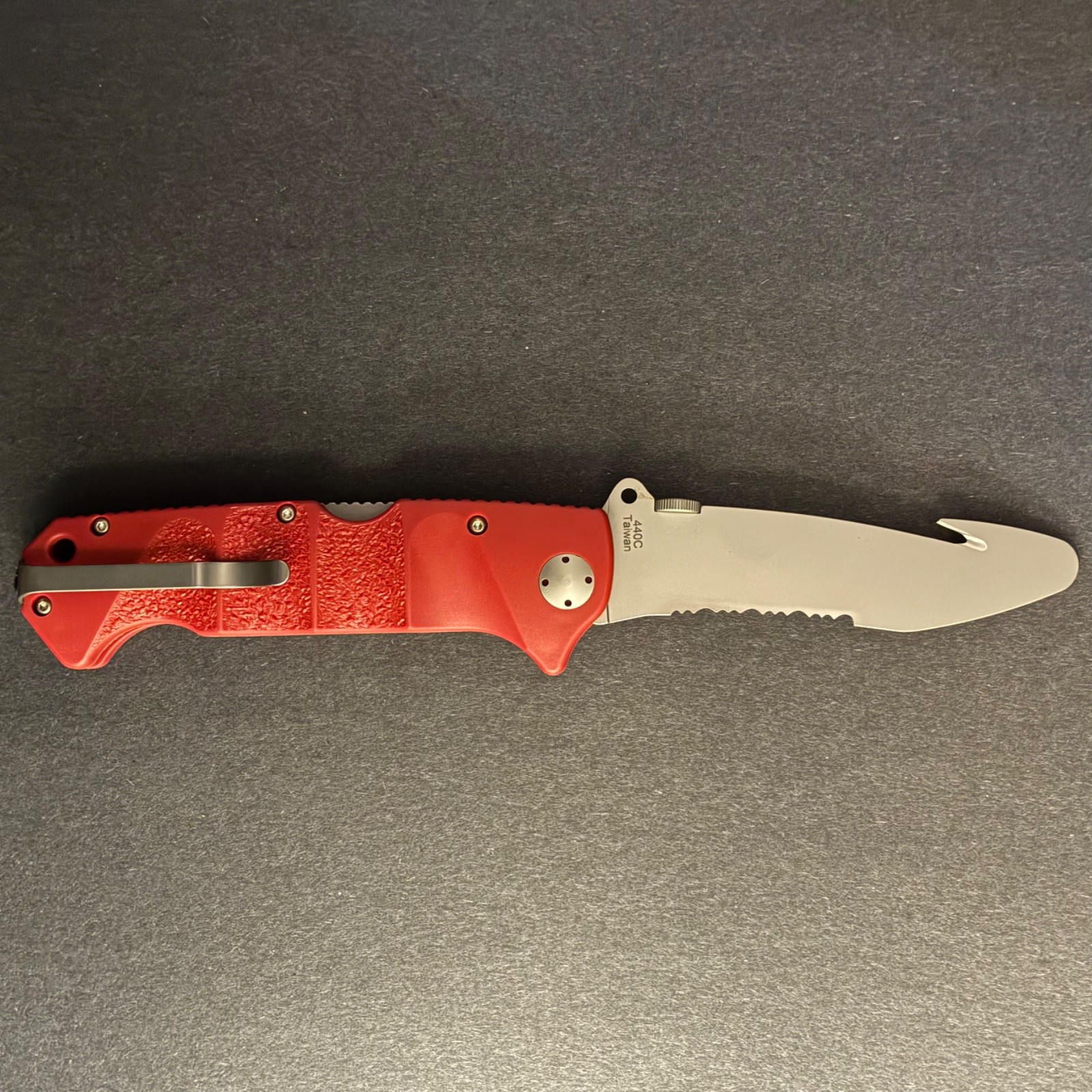 Discontinued Boker Jim Wagner Reality Based Rescue Red BK-BO56 Pocket Knife EDC
