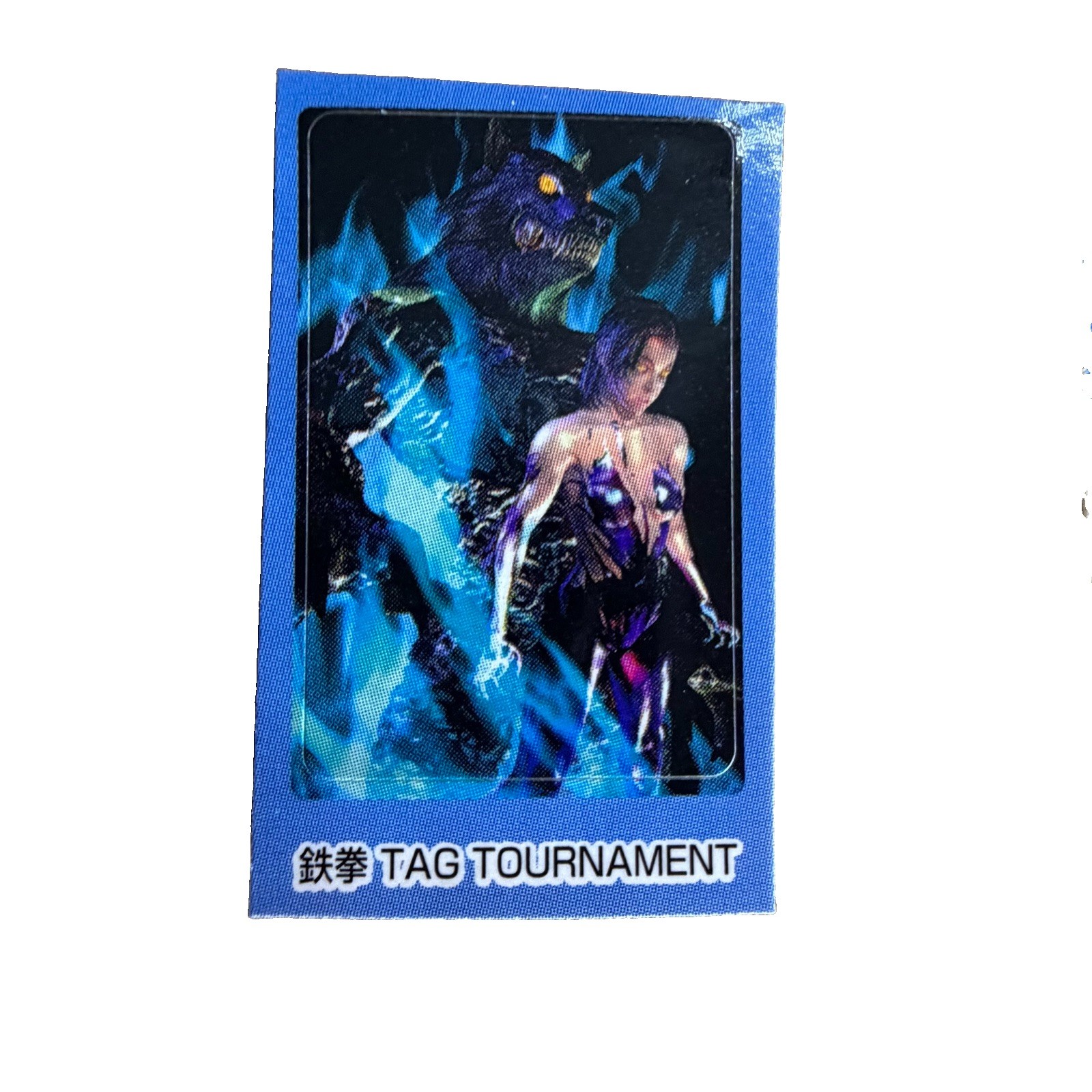 Sony PlayStation 2 PS2 Tekken Tag Tournament 2000  Th Memory Card Accent Sticker