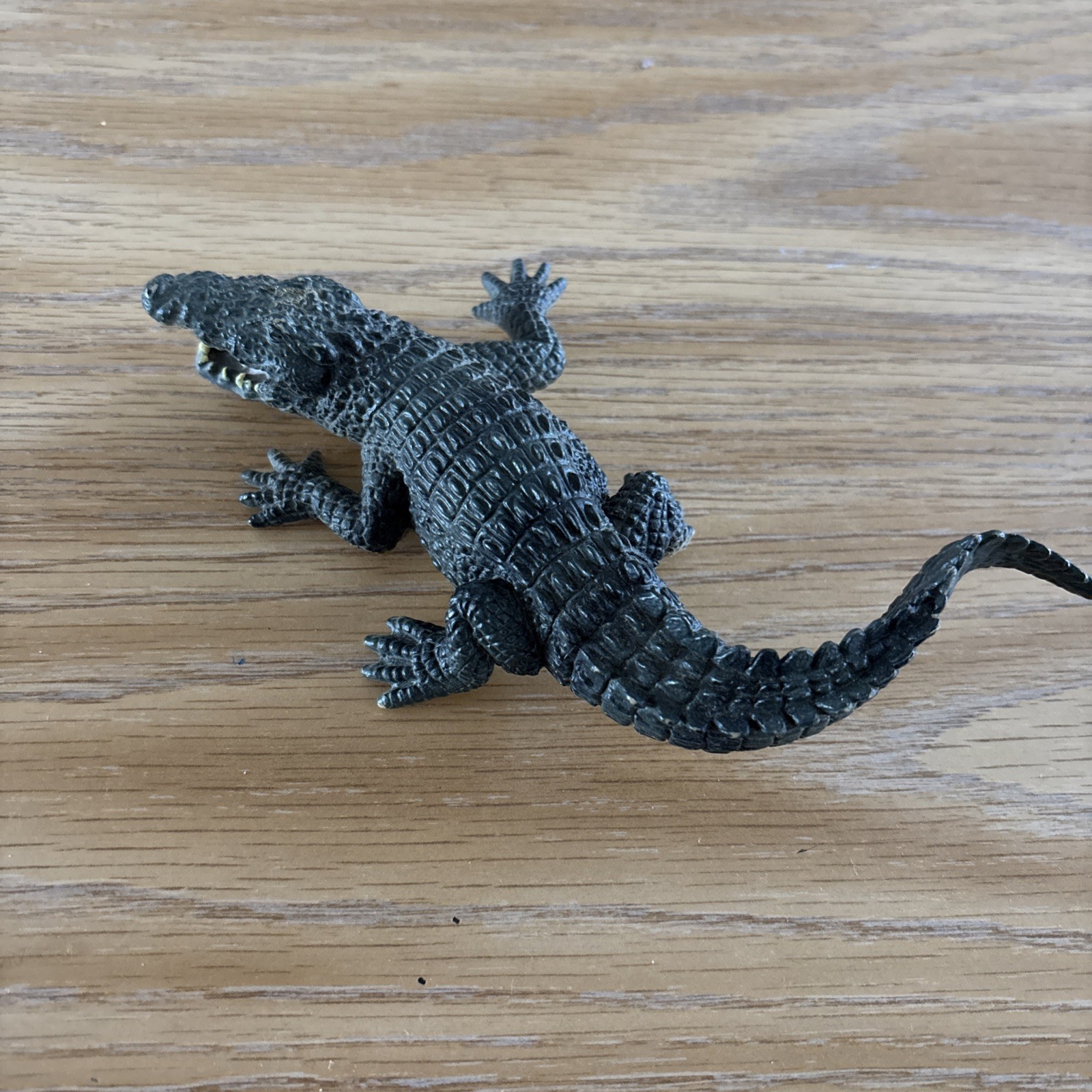 Schleich CROCODILE 2007 Animal Figure Retired 7” Big Croc Alligator 14378