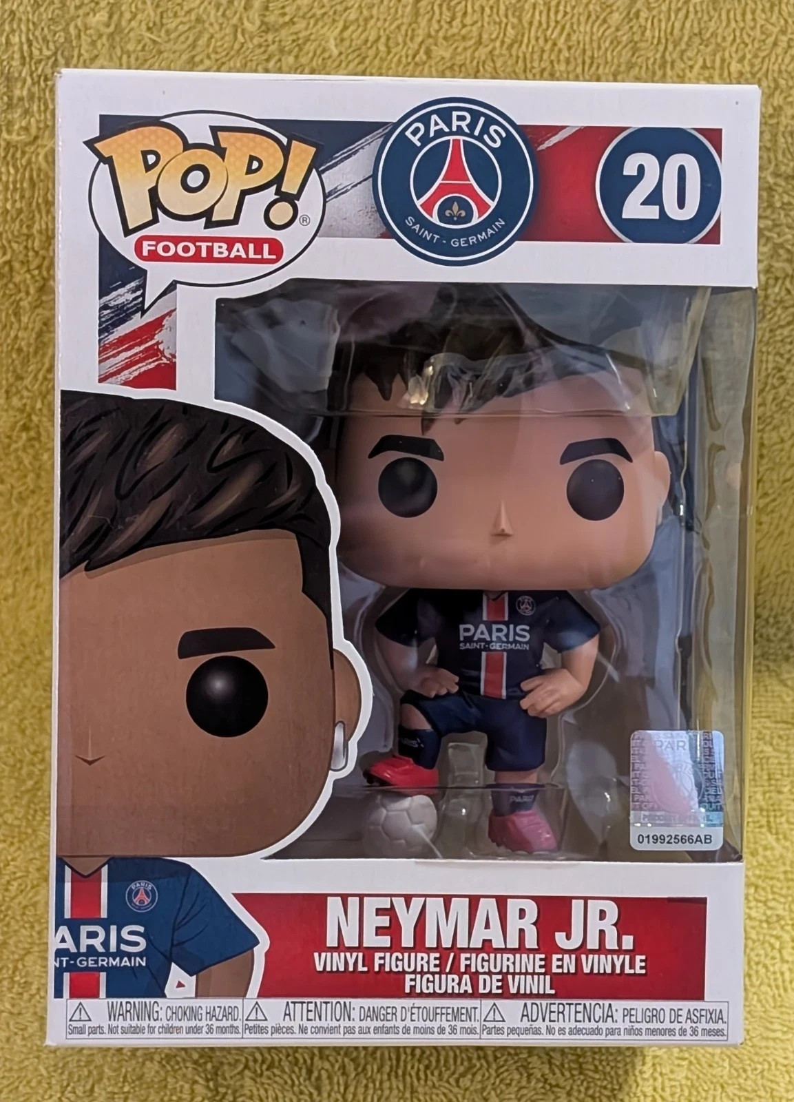Funko POP Football Paris Saint Germain #20 NEYMAR JR New
