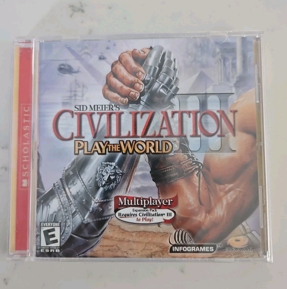 Civilization III: Play the World - Multiplayer Expansion Pack PC NEW Sealed