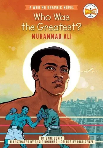 WHO WAS THE GREATEST MUHAMMAD ALI Paperback Graphic Novel Boxing Sports NEW