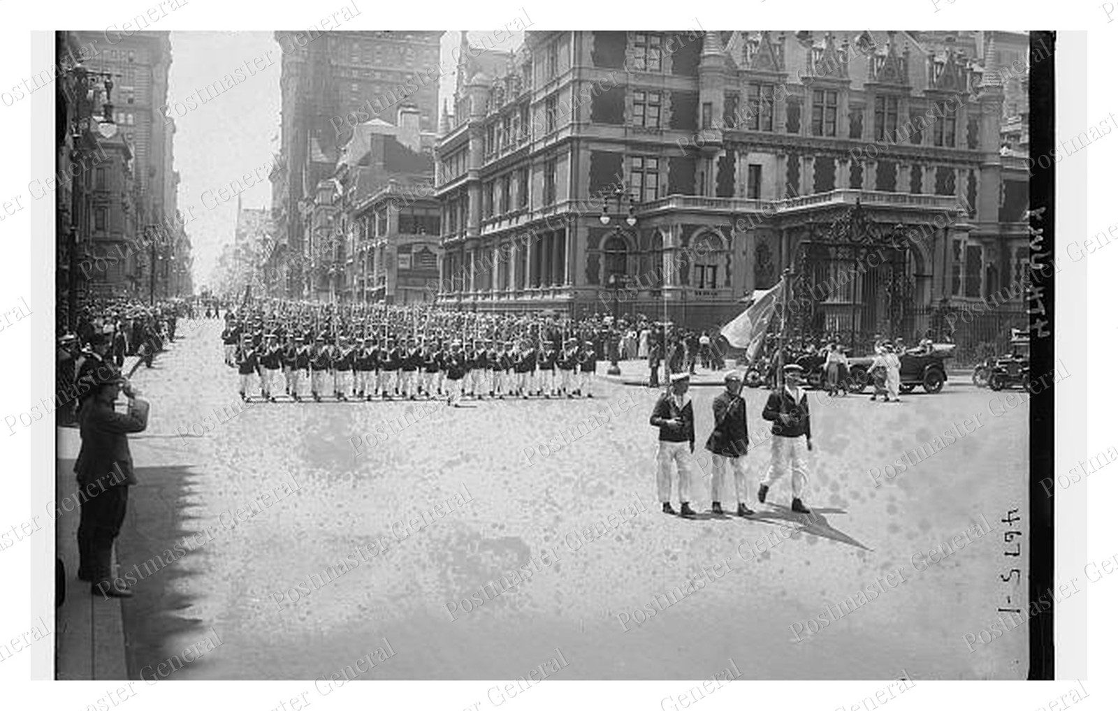 New York City July 4th Parade Standard Postcard COPY RPPC