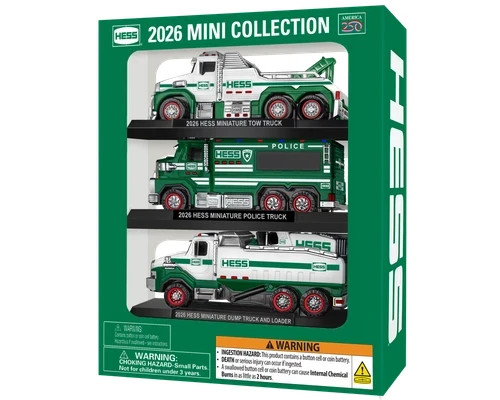 NEW 2026 Hess Mini Toy Truck Collection - AMERICAN\'s  250th  NIB