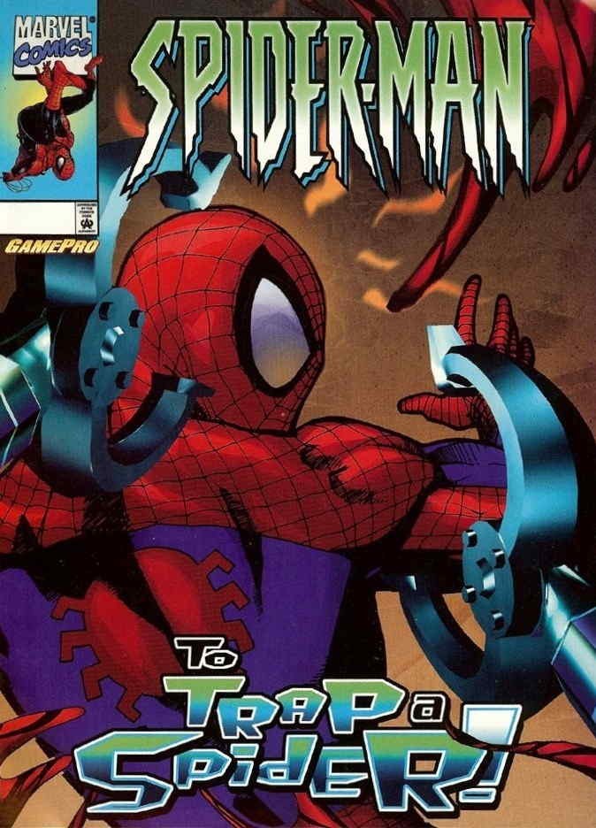 Spider-Man Activision #1 FN; Marvel | To Trap A Spider Gamepro - w/Bag+Board