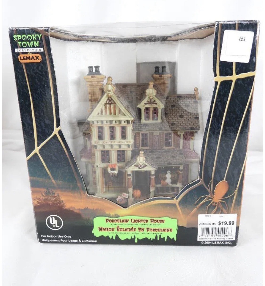🎃🎃NEW 2004 LEMAX Spooky Town Trick or Treaters Haven Lighted House🎃🎃