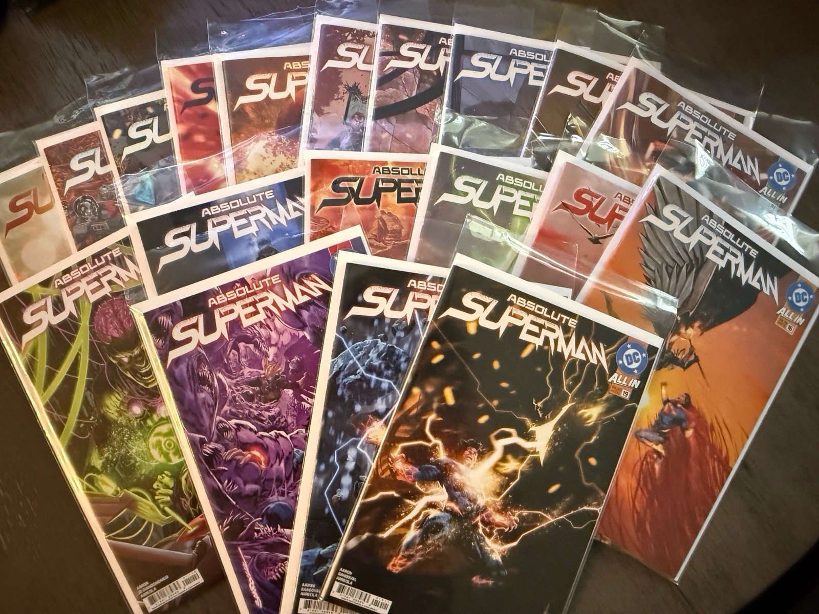 ABSOLUTE SUPERMAN #1-22 (DC) AARON/ MIXED PRINTINGS/ Nm