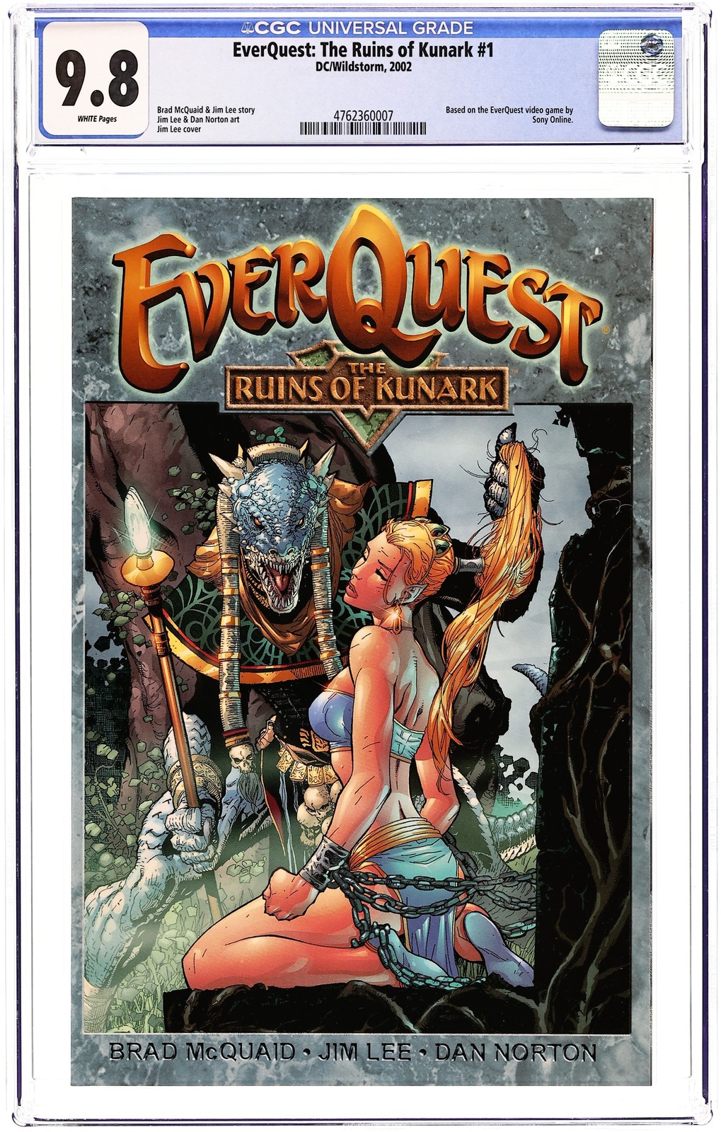 Everquest The Ruins of Kunark #1 CGC 9.8 2001 4762360007