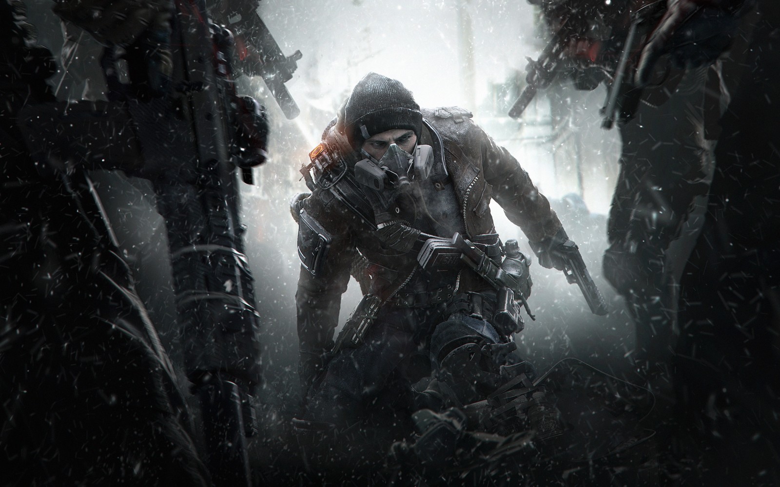 digital art weapon military Tom Clancys The Division 11x17 Poster