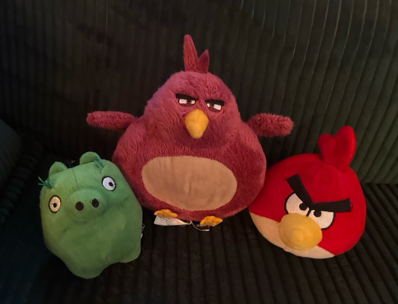Angry Birds Lot Rare Plush Terrence 