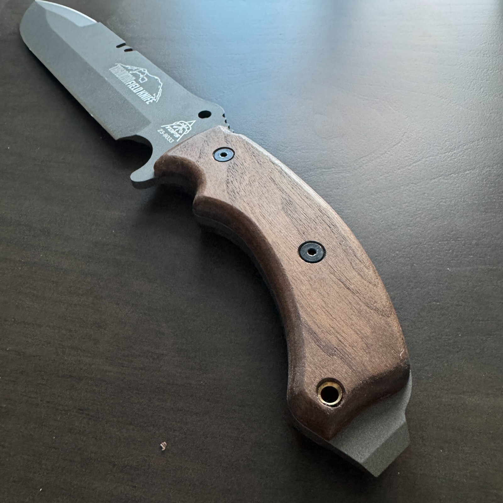 Walnut Scales for TOPS Tahoma / custom scales / made in USA