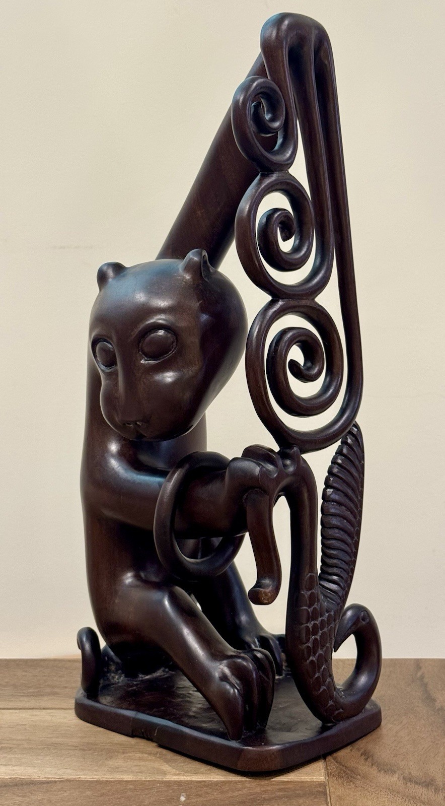 Mah Meri Orang Asli Tribal Wood Carving Anthony Ratos Collection Malaysia 1970s
