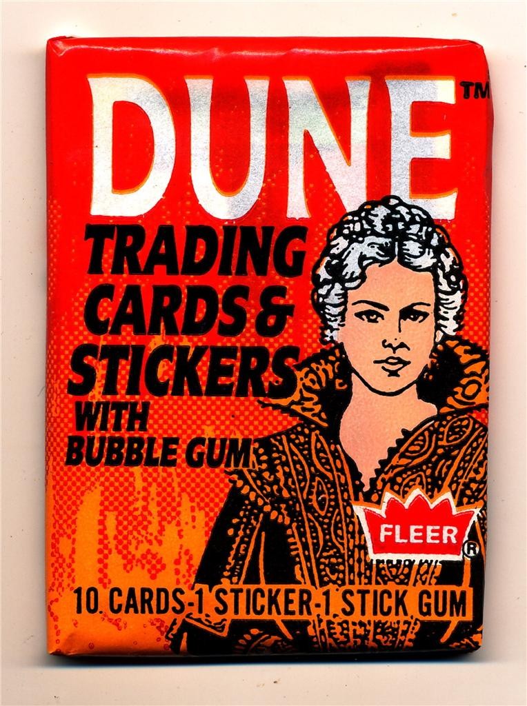 1984 Fleer Dune the Movie Trading Card Pack