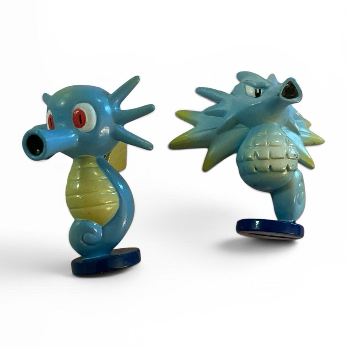 Vintage TOMY Pokémon Horsea & Seadra PVC Figure Lot 1998
