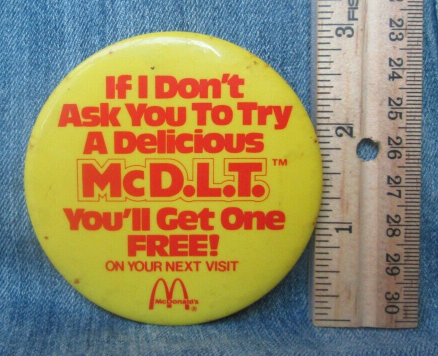 Vintage McDONALD\'S McD.L.T. 3\