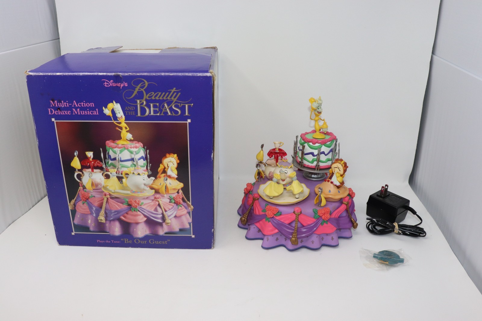 Enesco Disney\'s Beauty And The Beast Multi-Action Deluxe Musical \