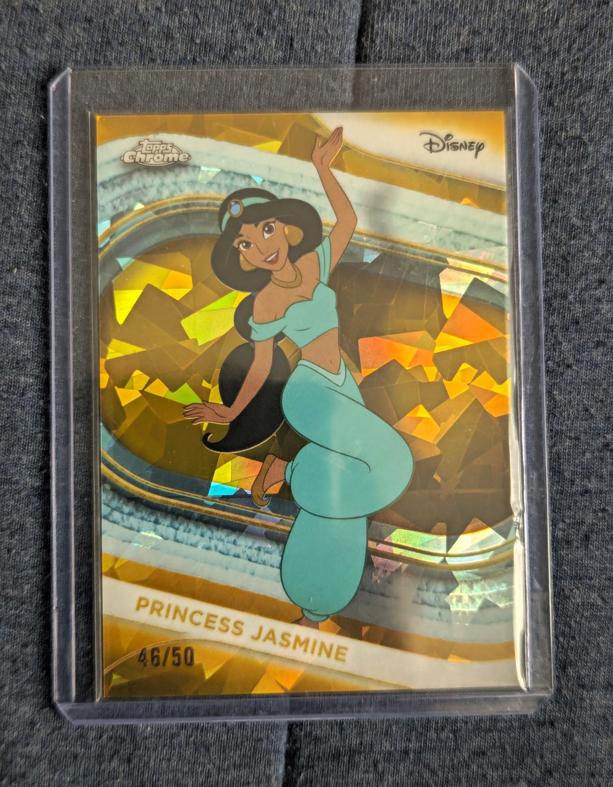 Topps 2025 Chrome Sapphire Disney #185 Princess Jasmine /50