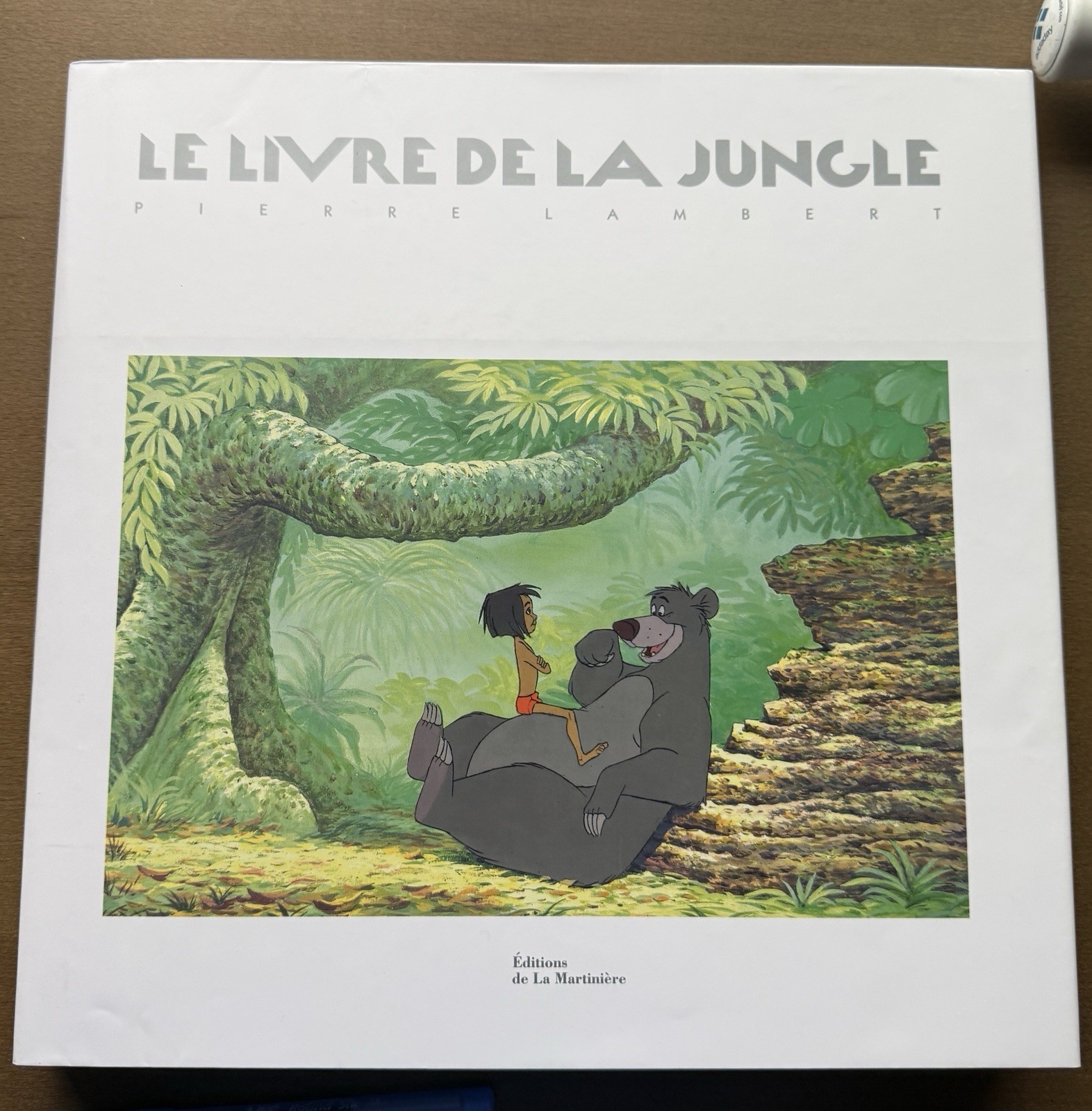 Pierre Lambert LE LIVRE DE LA JUNGLE Disney 2009 French Art BookSlipcase Coffret