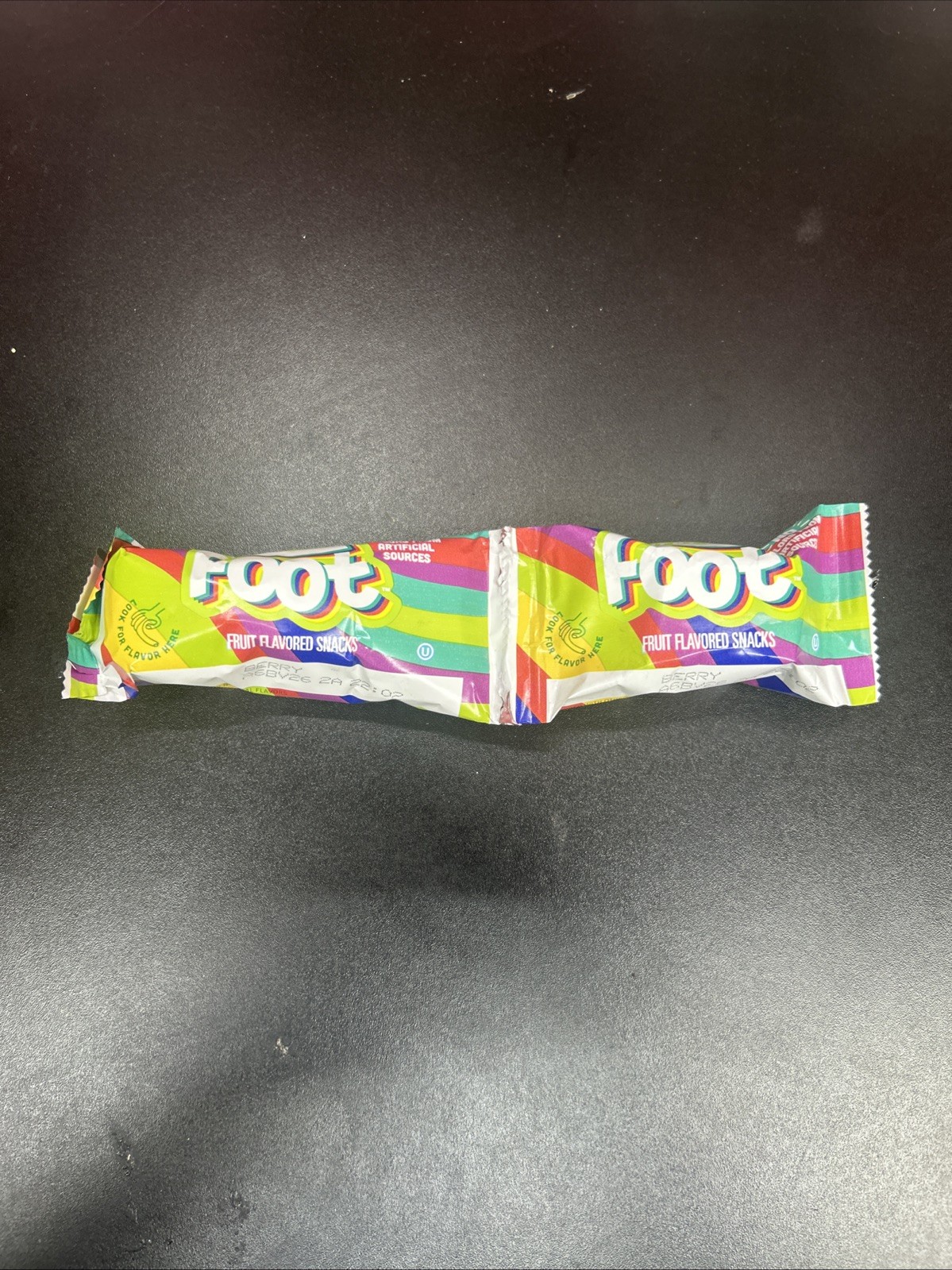 Rare Factory Error Fruit by the Foot Factory Package Error 3 In 1 + 1 Connected