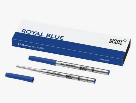 Montblanc Refill Ballpoint Medium Royal Blue Pen Refill