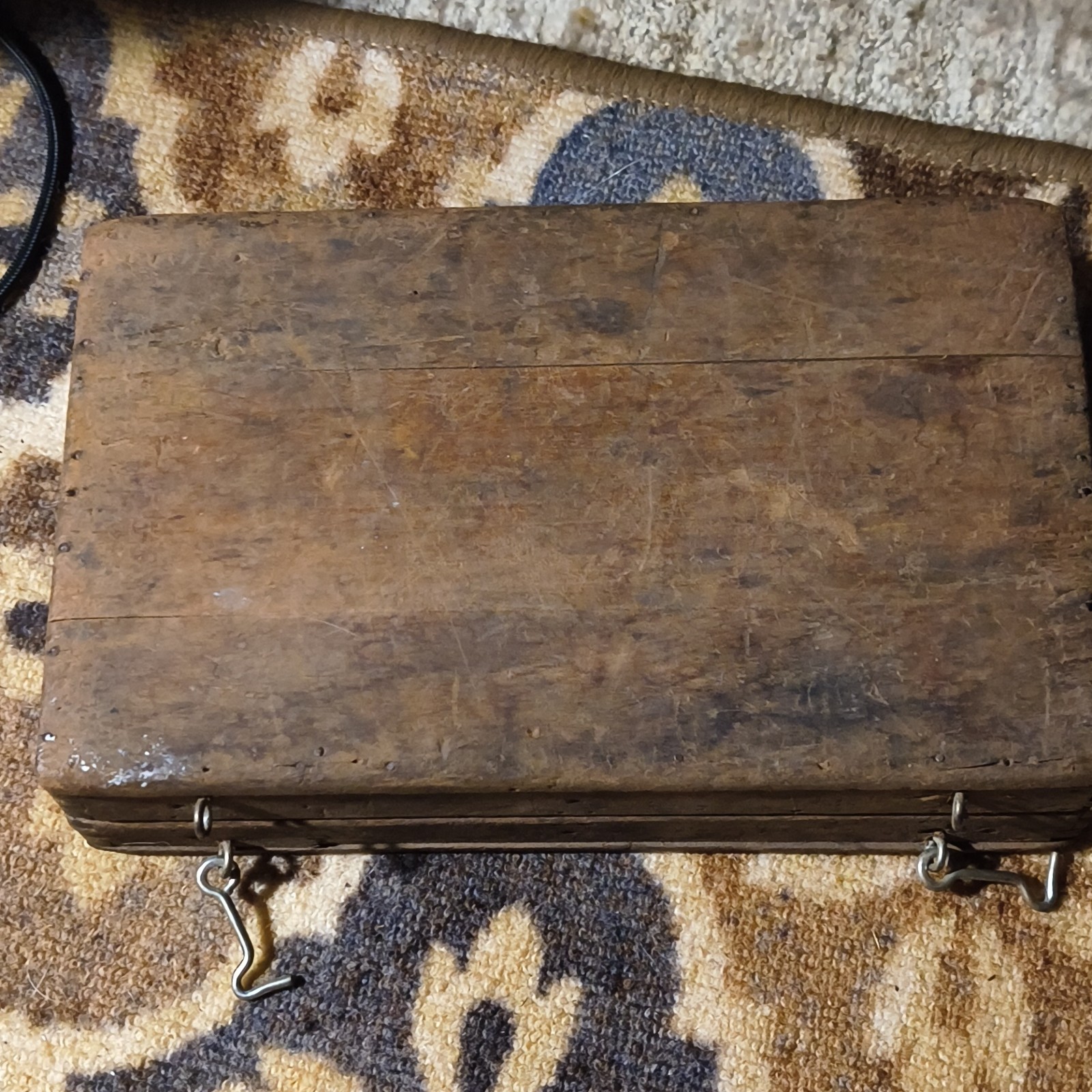 Vintage Irwin 12 Piece Set of Auger Brace Bits w/ Wood Box Made in USA