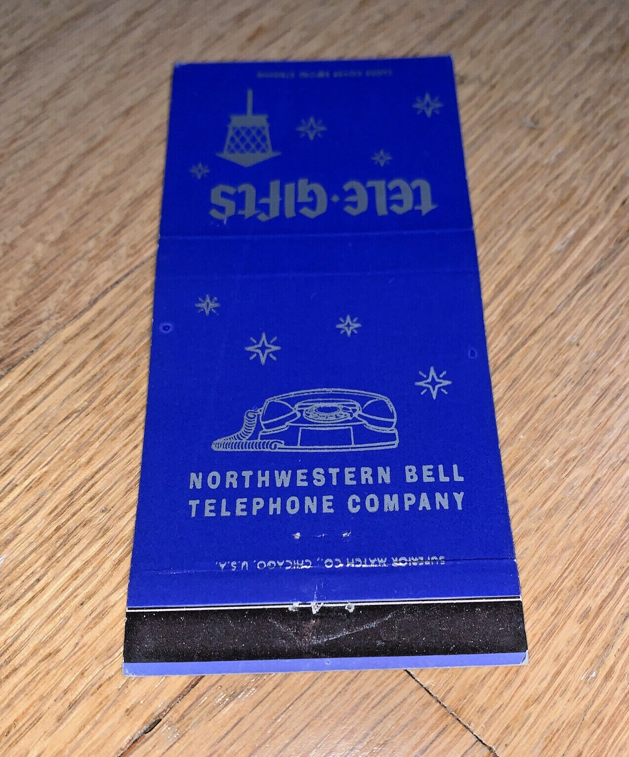 Old NORTHWESTERN BELL TELEPHONE COMPANY Matchbook Cover - TELE-GIFTS