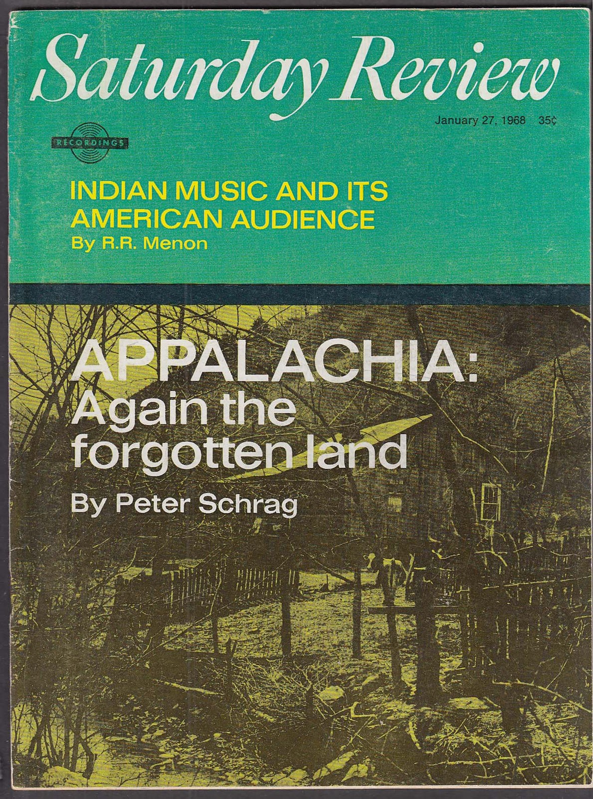 SATURDAY REVIEW Appalachia, Indian music 1/27 1968