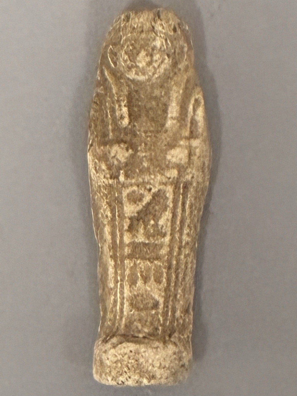 Original Egyptian Ushabti,  2500 Years Old, Museum Quality In A Display Case,COA