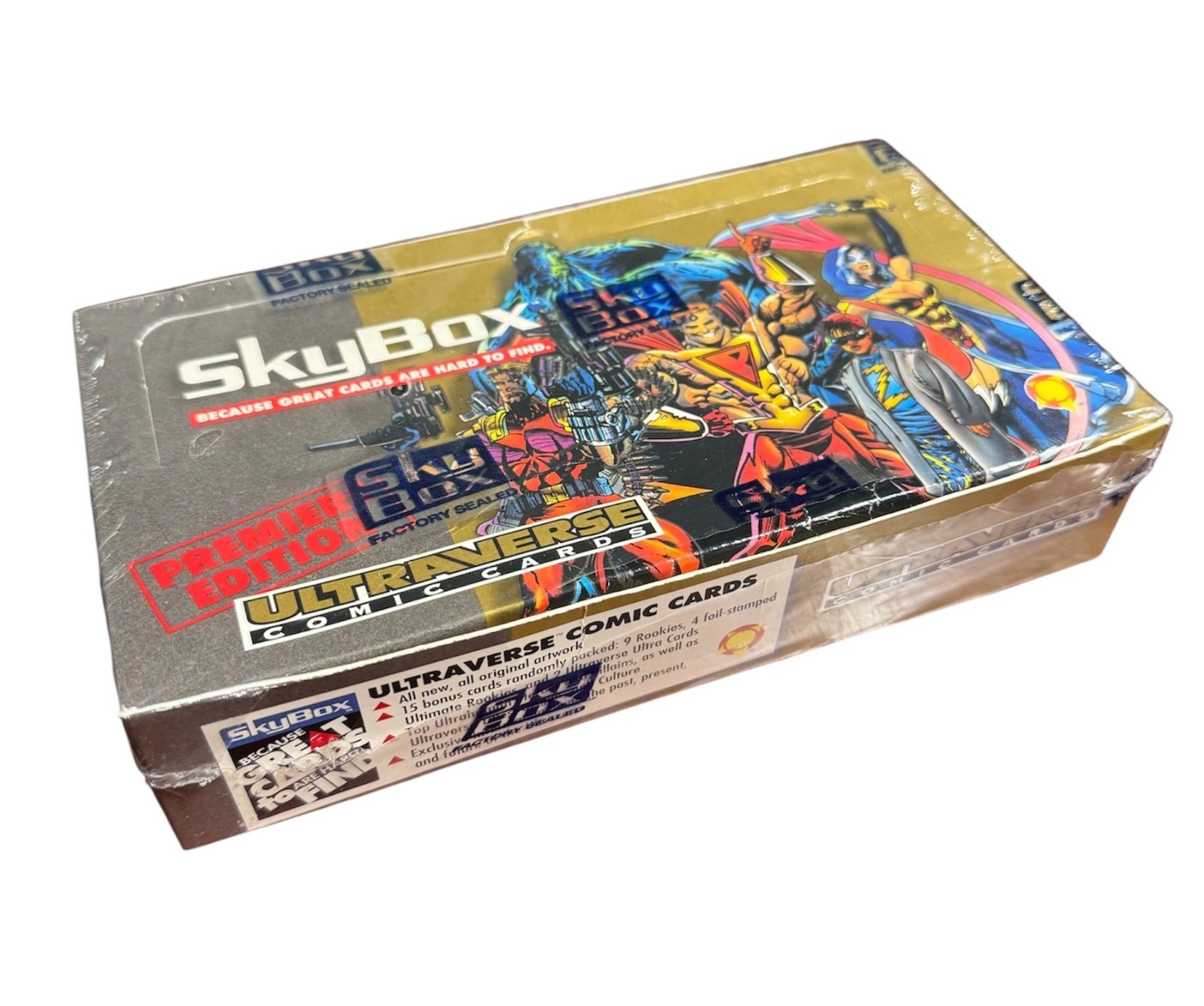 SkyBox Premiere Edition ULTRAVERSE Comic Cards FACTORY SEALED - 