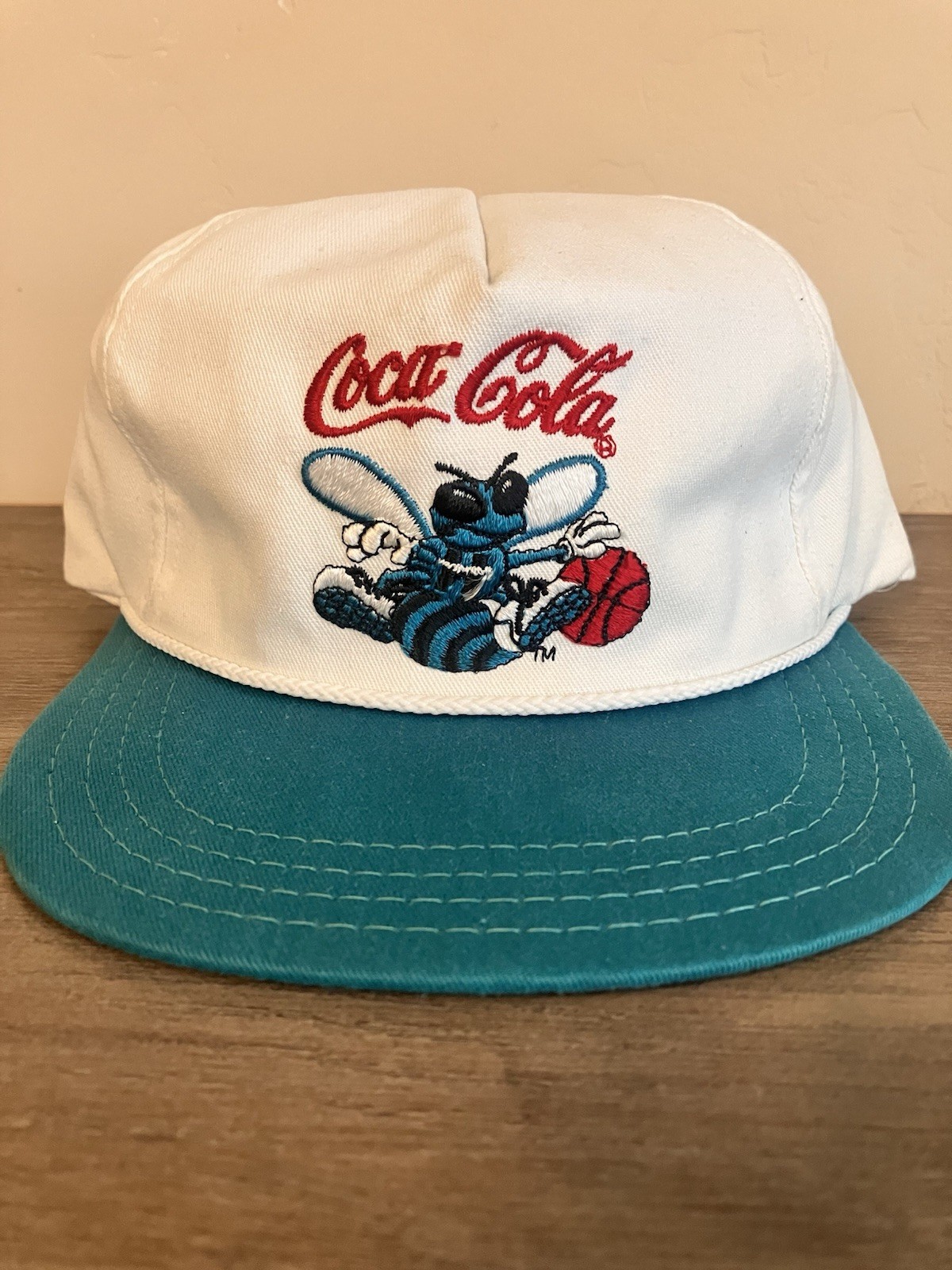 Vintage official NBA Embroidered Charlotte Hornets Hat NWOT