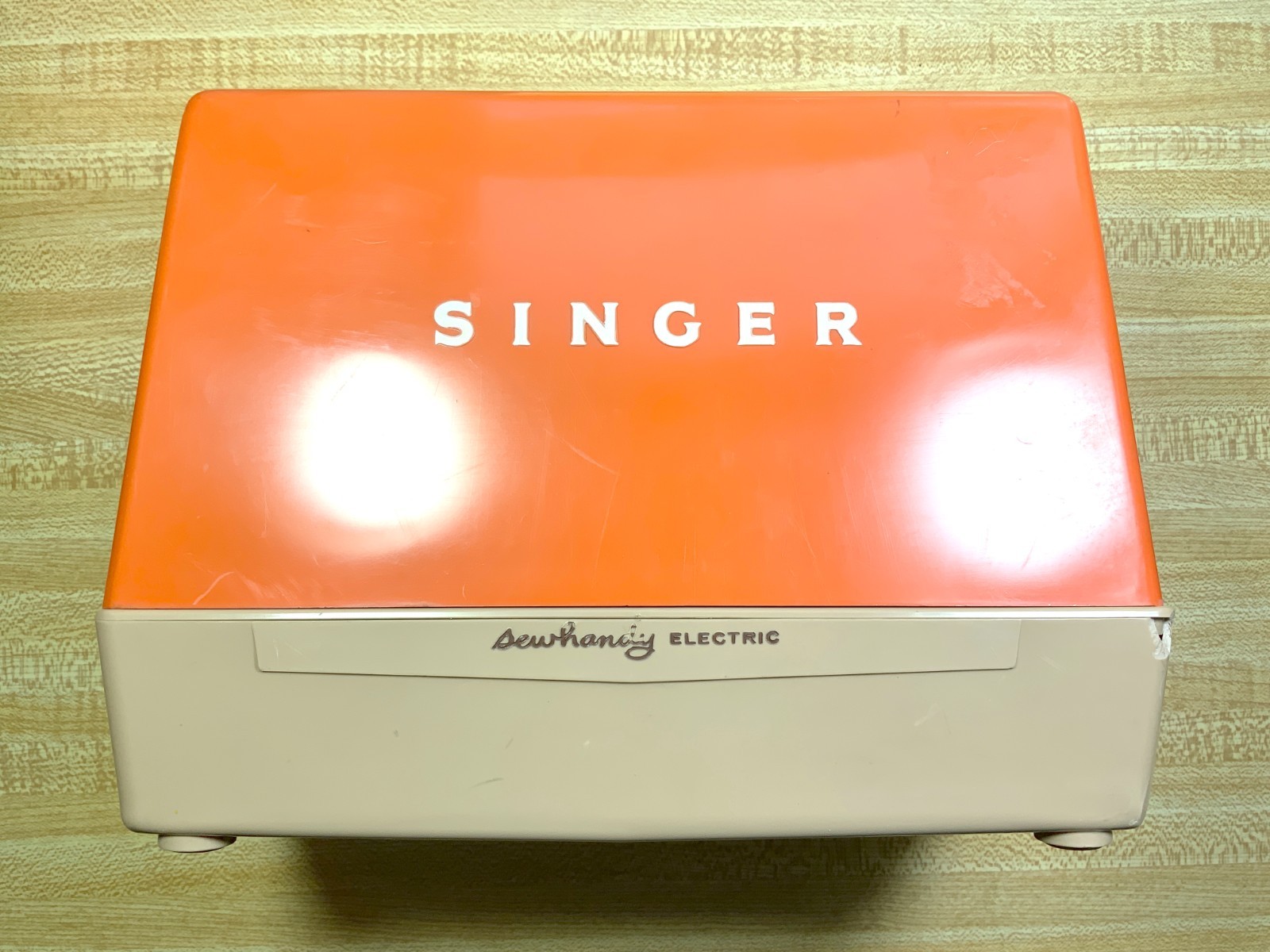 1961 Singer SewHandy Child's Electric Sewing Machine Model 50D Vintage (Works)