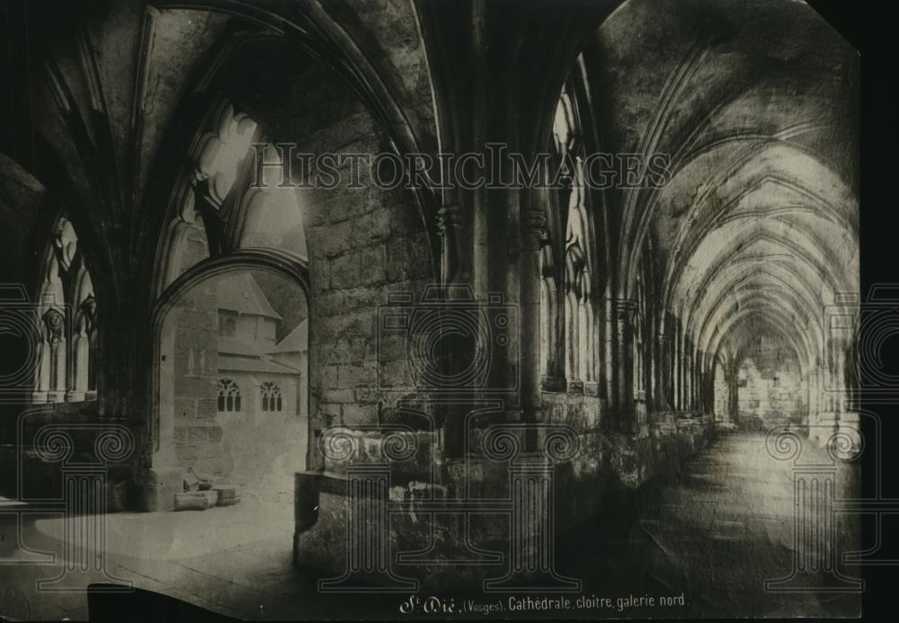 1921 Press Photo Cathedral Cloister At St. Die, First use of 