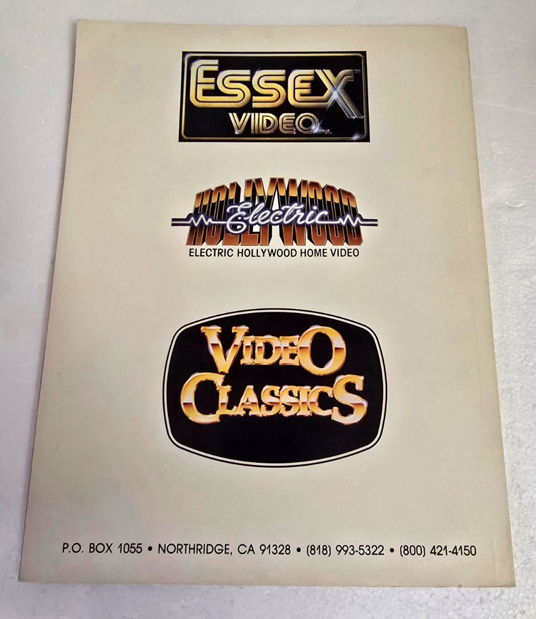 Vintage & Rare 1980's ADULT ENTERTAINMENT... XXX  Adult VHS/Beta Sales Catalog