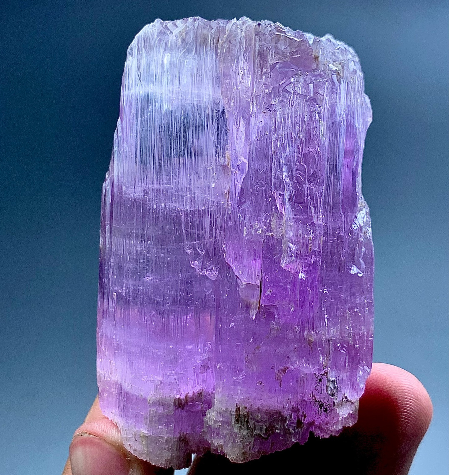 1040 Carat Natural Pink Kunzite Crystal Specimen From Afghanistan