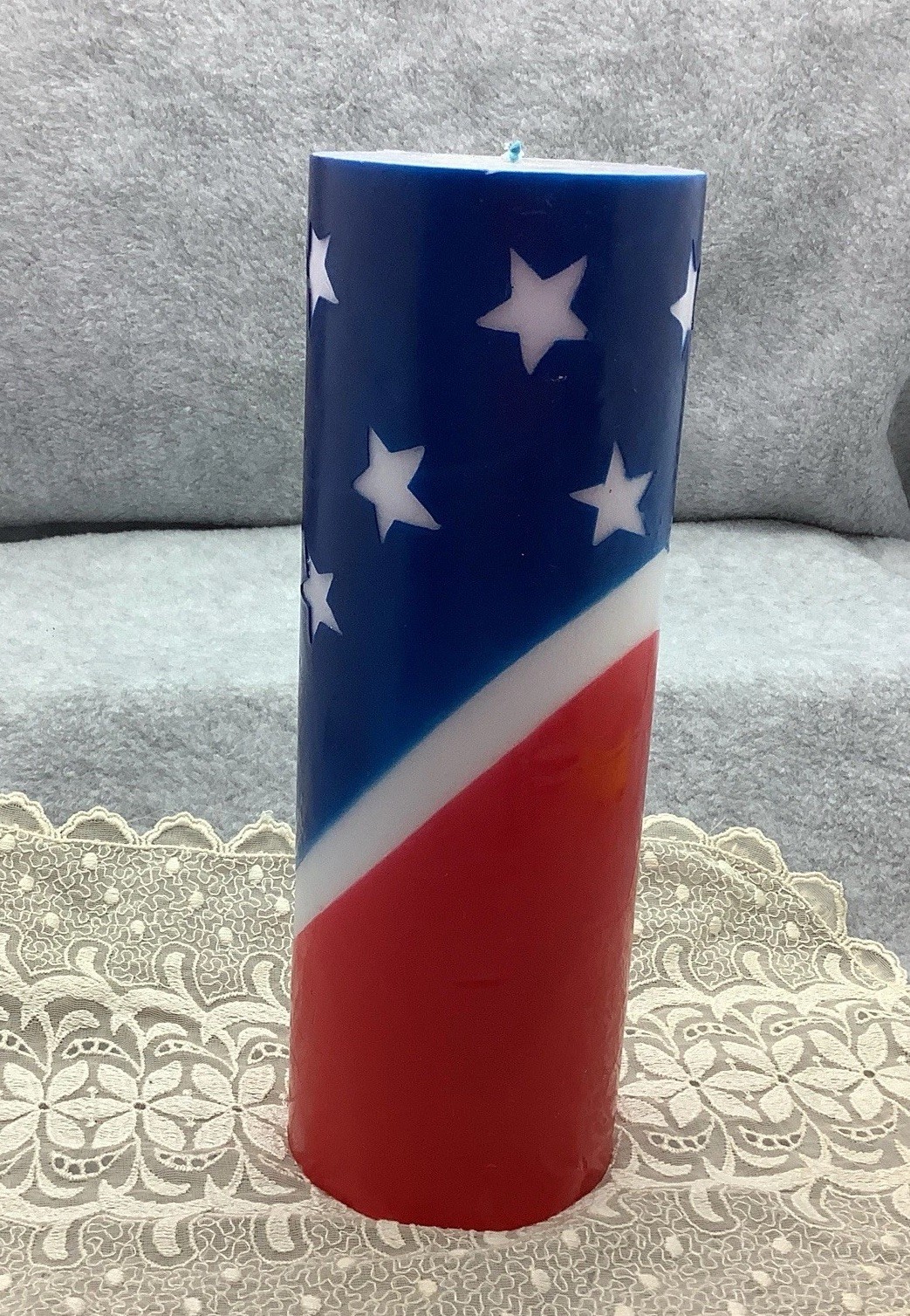 Vintage Bullfrog Light Co 4th July Independence Flag Holiday 9\
