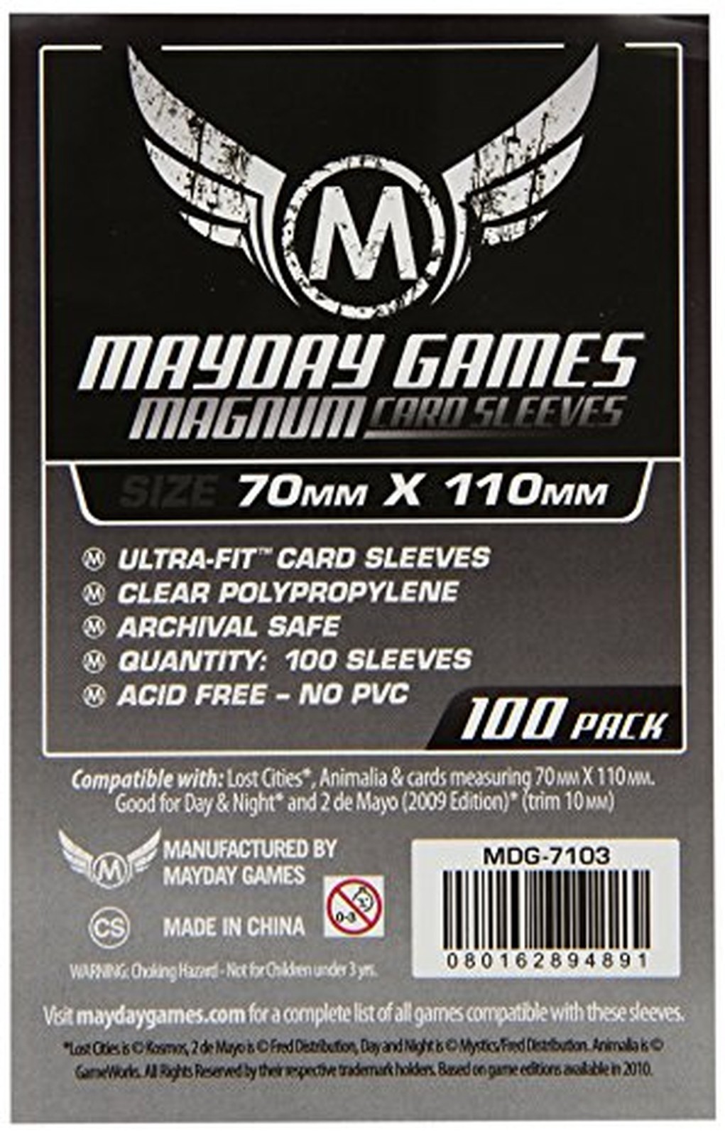 MayDay Games – Sleeves for Collectible Cards Lost (7103) (Italian Version)
