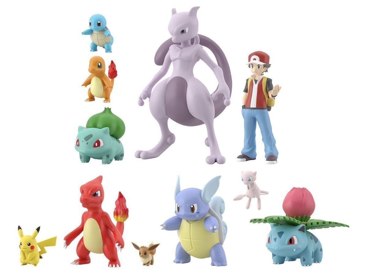 Pokemon Scale World Figure Kanto Region Complete set 1/20 Bandai