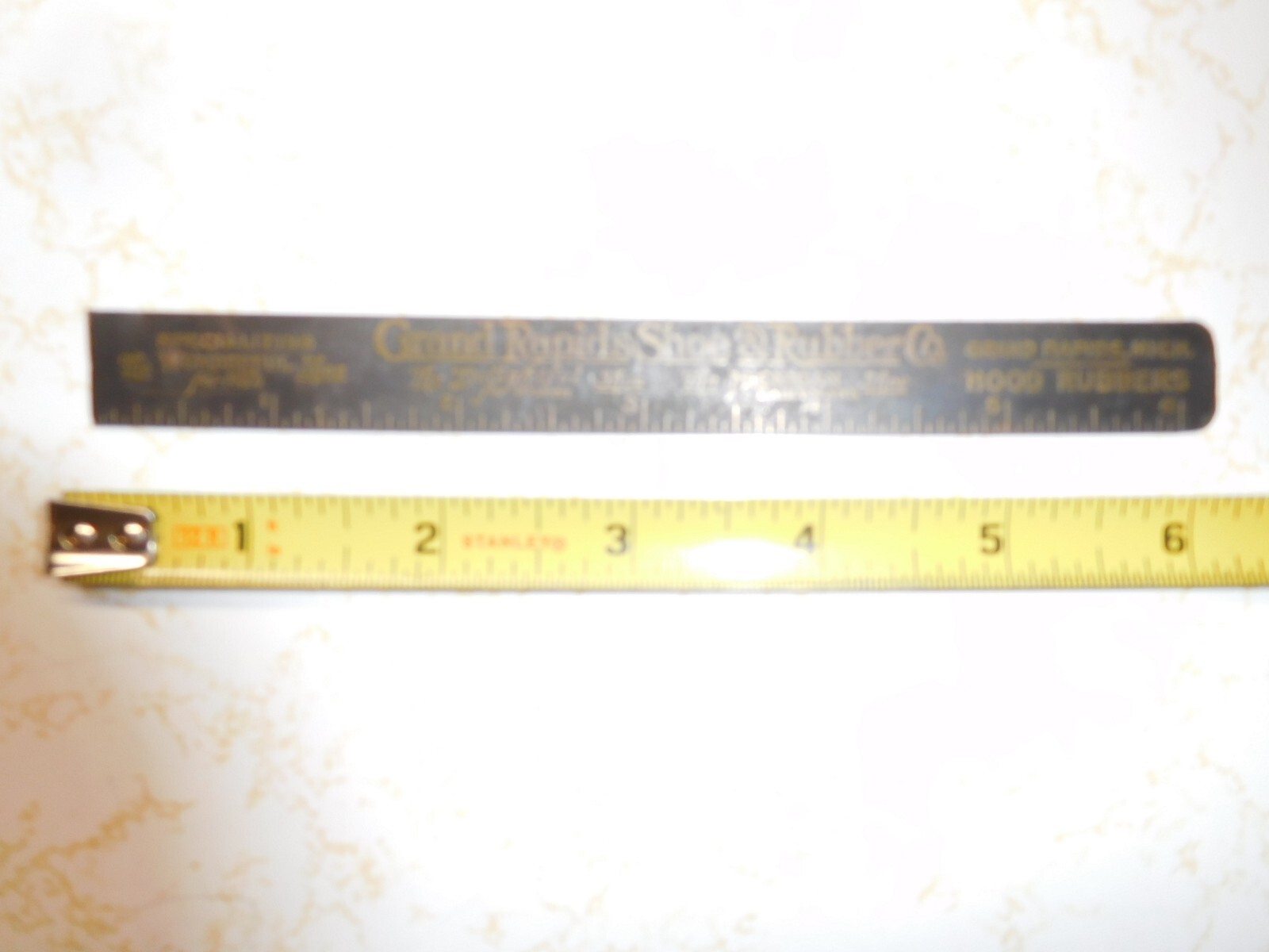 Rare Antique Grand Rapids, MI Shoe & Hood Rubber Co. 6\