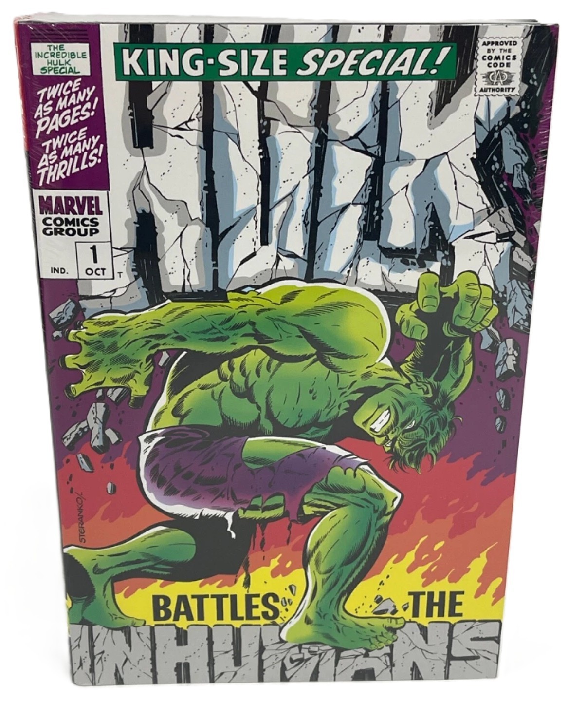 The Incredible Hulk Omnibus Vol 2 Steranko DM Cover NEW SEALED Marvel Comics HC