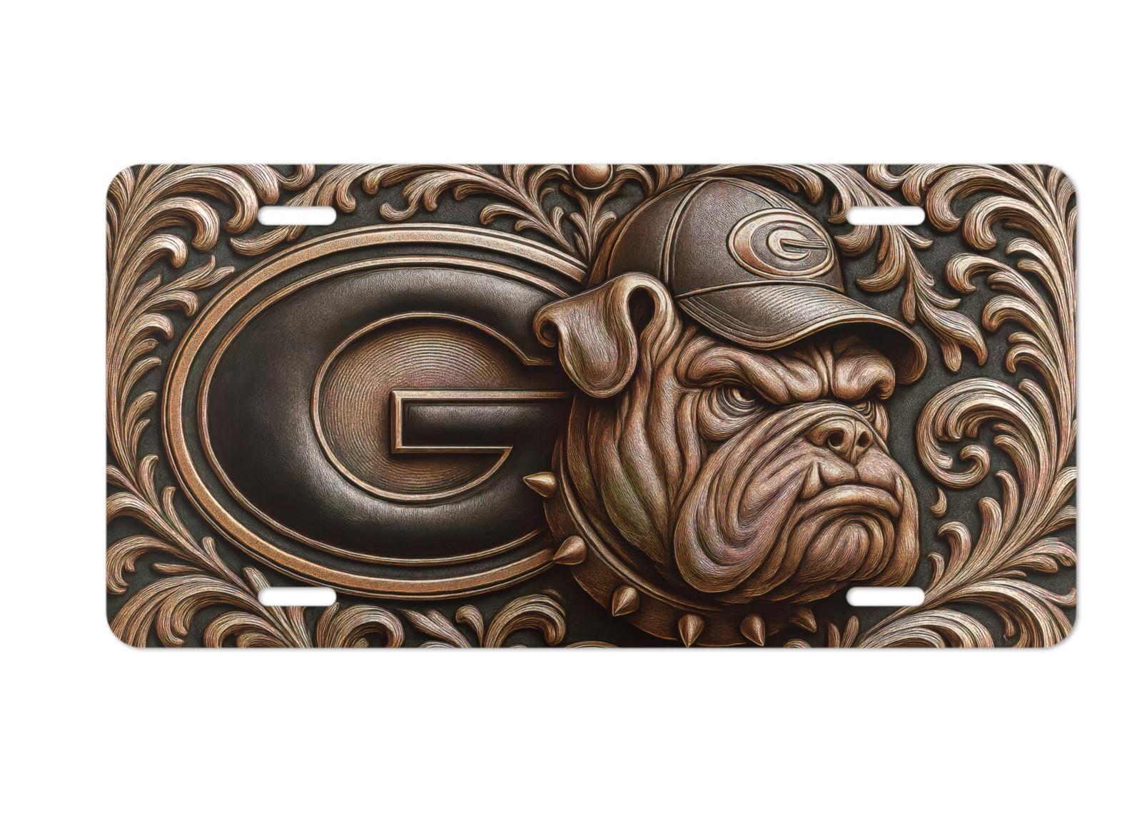 Georgia Bulldogs License Plate 6
