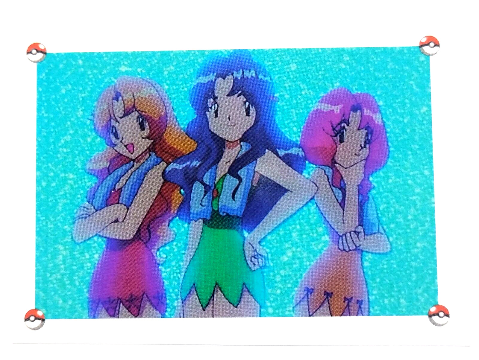 2023 POKEMON Orange Island Sticker CG #032 LILY DAISY VIOLET Peru Edition