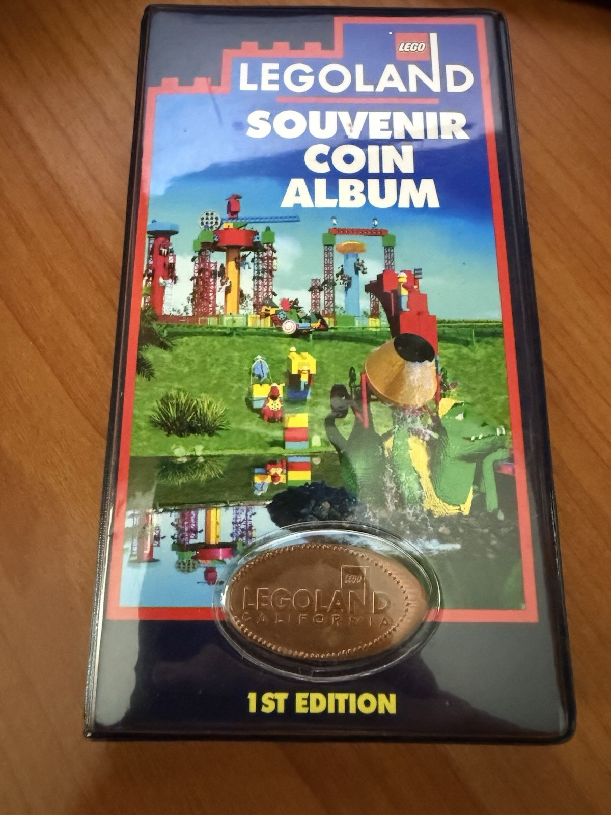 Legoland Souvenir California Collectible Coin Album 1st Edition - 21 Coins