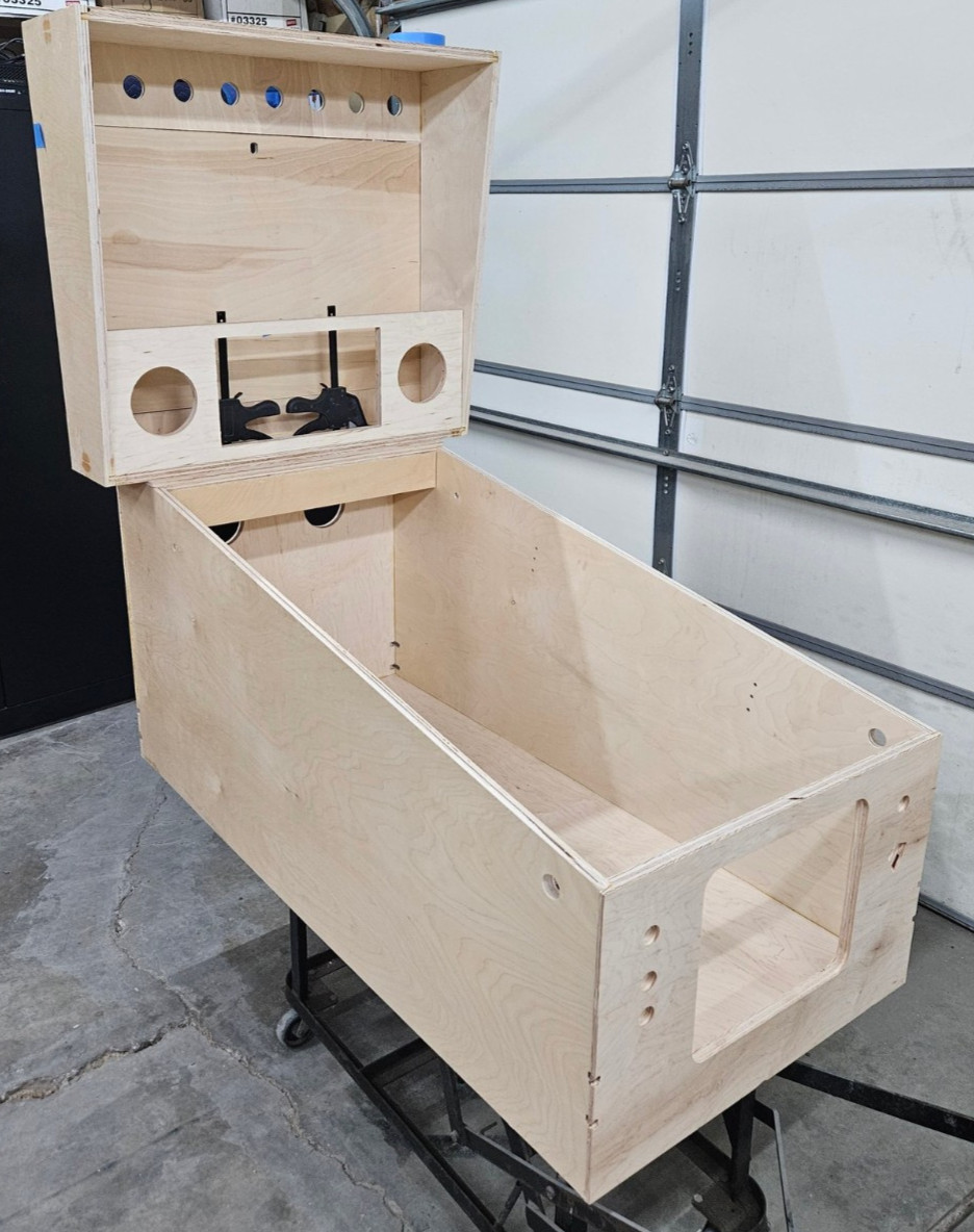 Virtual Pinball Cabinet Kit Flat Pack WPC Williams WideBody Style