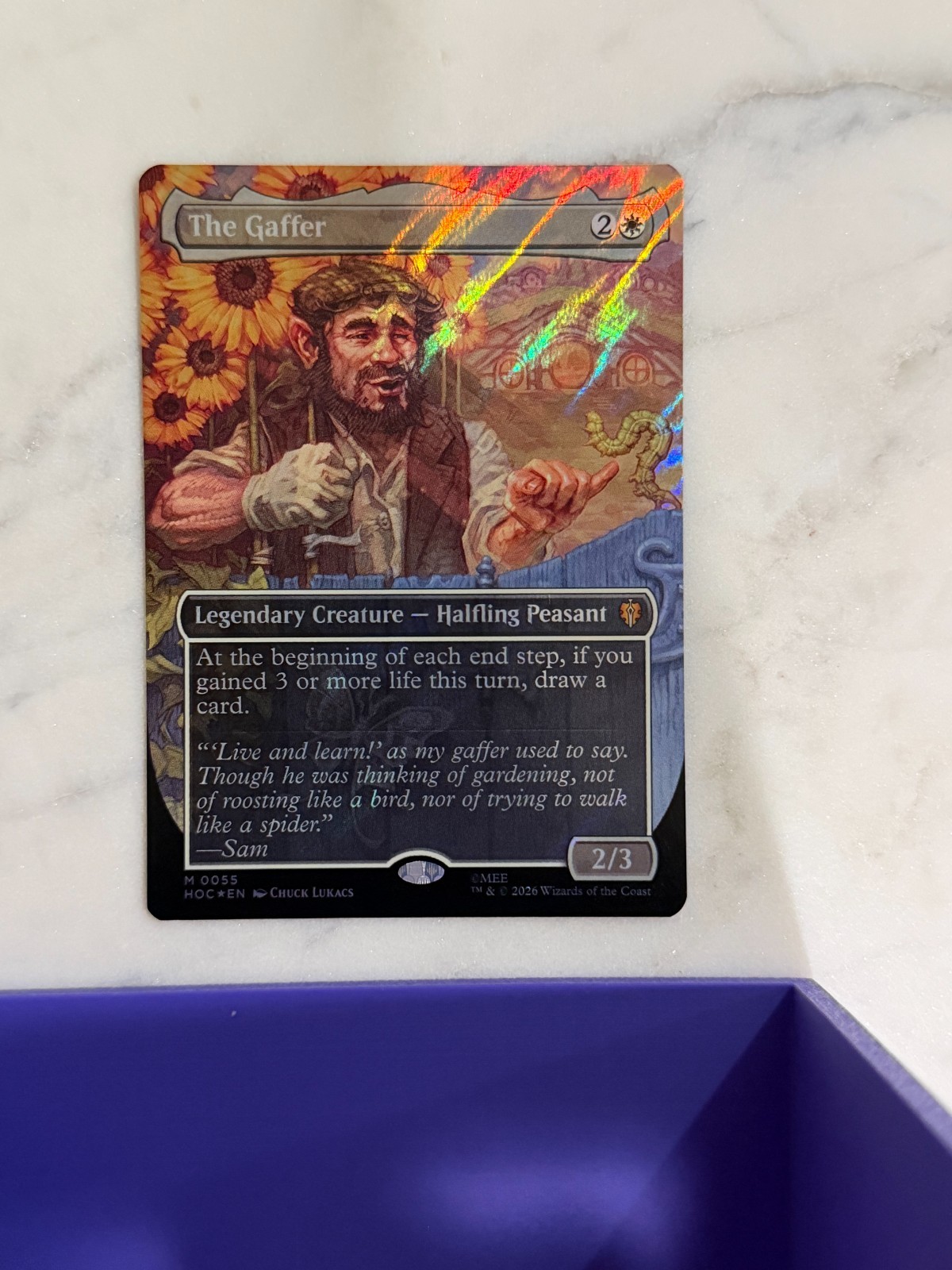 [IN HAND] The Gaffer (Surge Foil) (MTG) (HOC) (The Hobbit)