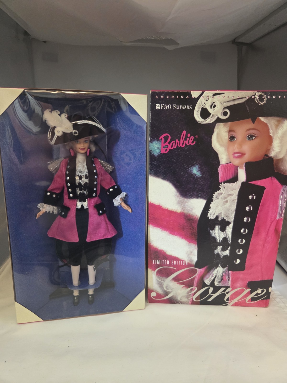Barbie As George Washington 1996 FAO Schwarz Exclusive Limited Edition NIB 17557