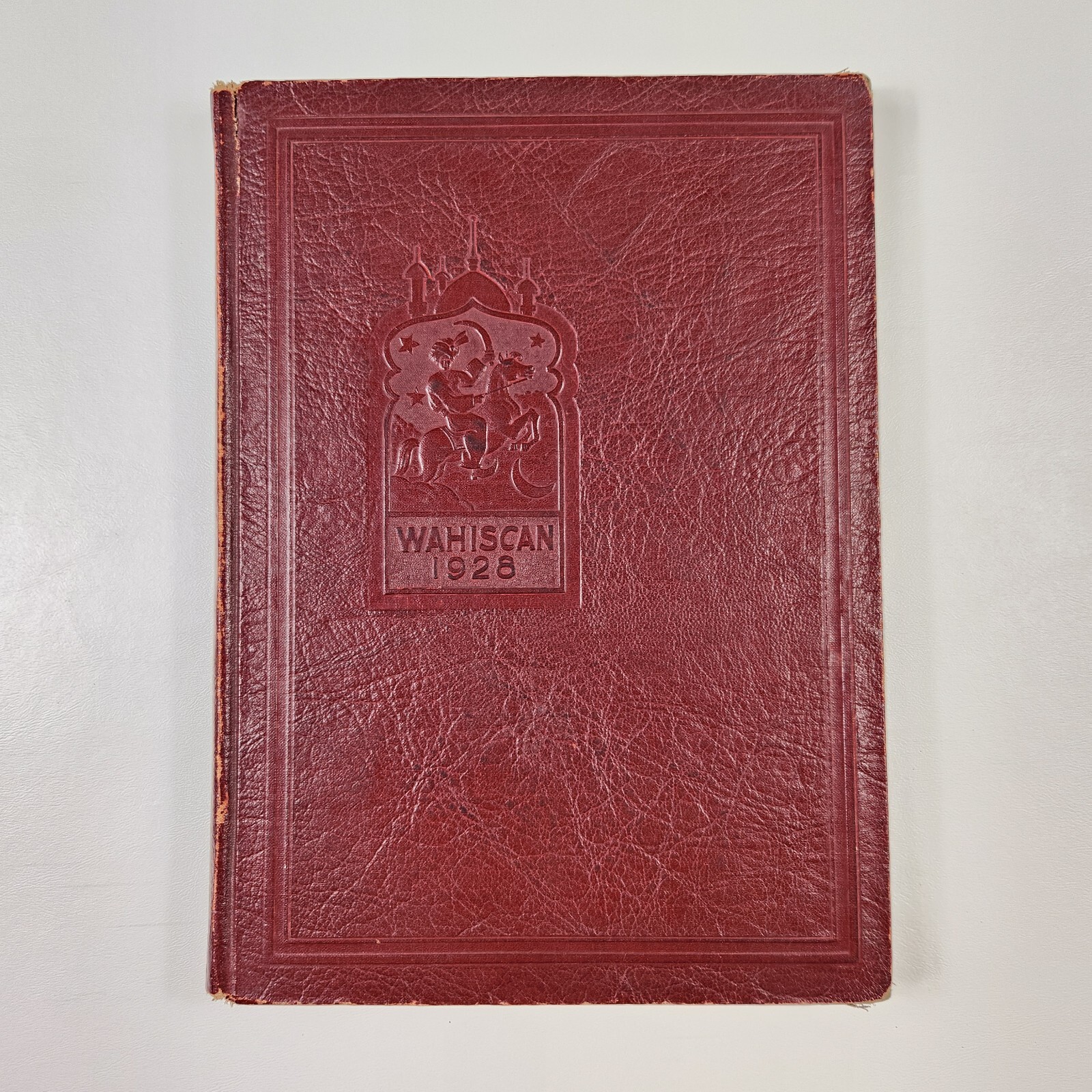 1928 Wausau Wisconsin High School Yearbook Wahiscan Vintage Original Estate