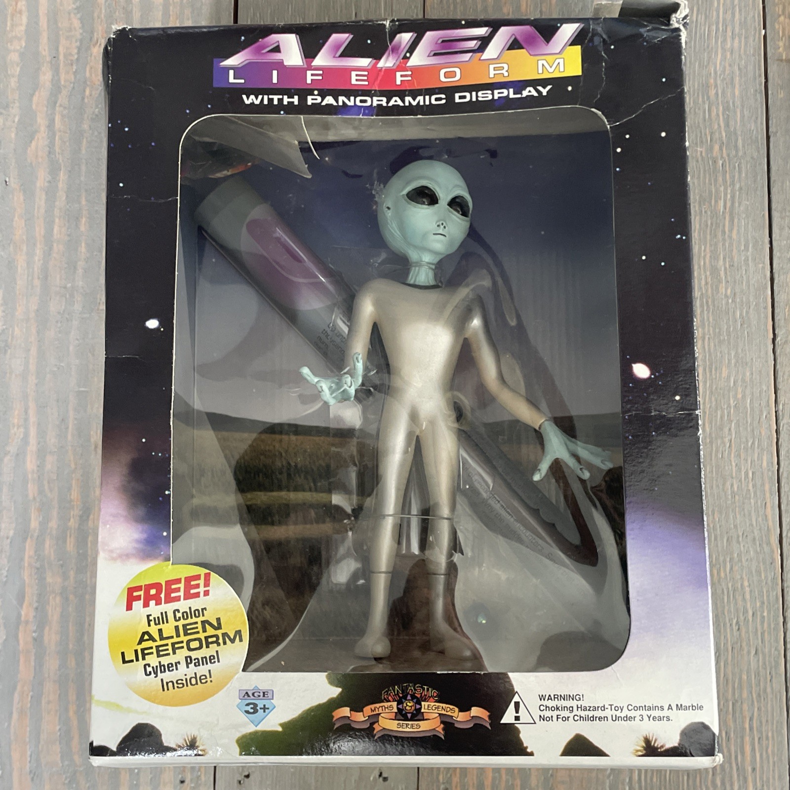 VTG Alien Life Form With Panoramic Display 1995 Shadowbox Collectible NIB Sci Fi
