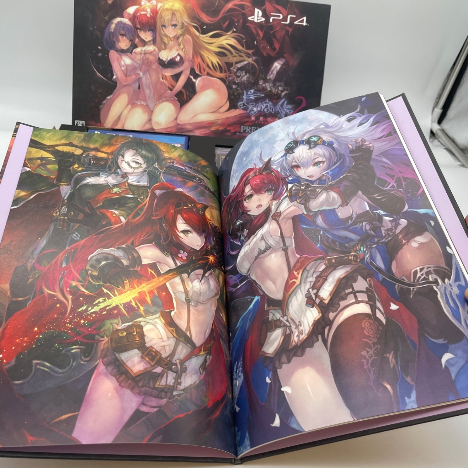PS4 Nights of Azure 2 Bride of the Moon Premium Box Sony PlayStation 4 Japan