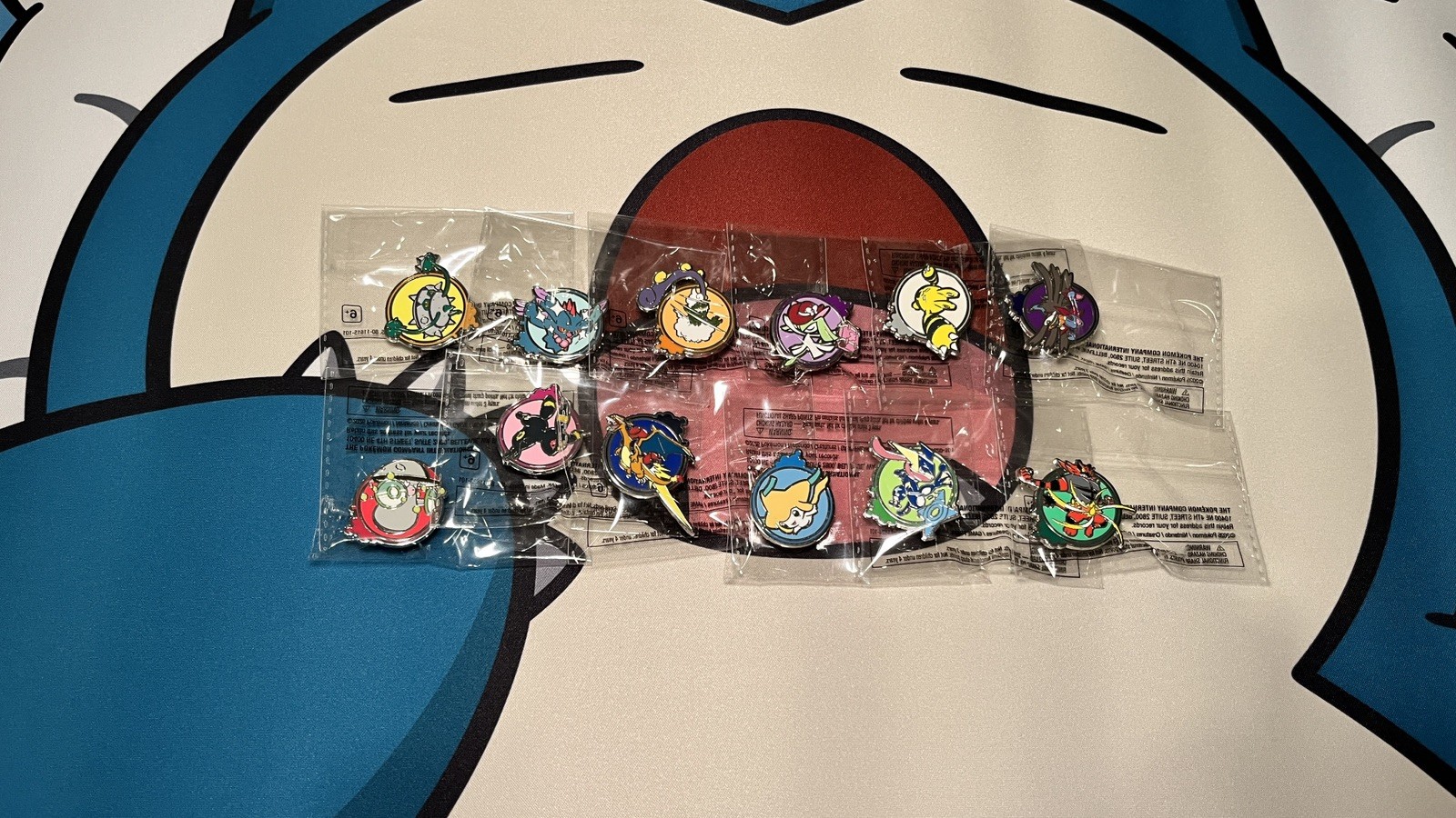 Pokémon Worlds 2026 pin rally FULL SET with pin rally map San Francisco